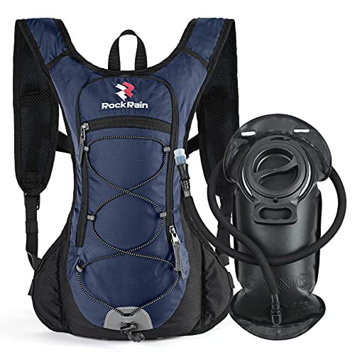 Hydration Backpack Bag 2 Liter Water Bladder Outdoor Sports Hiking Hunting Pack 